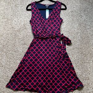 NWT Women’s faux wrap dress